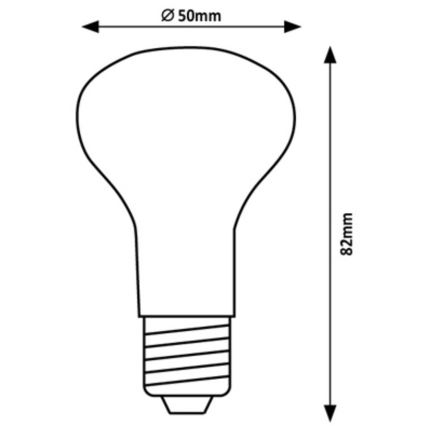 Rabalux - LED Žiarovka R50 E14/5W/230V 3000K