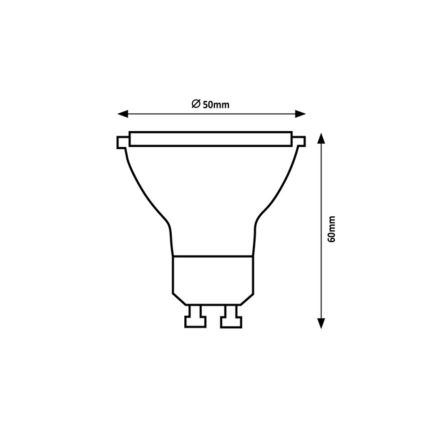 Rabalux - LED Žiarovka SMD GU10/7W/230V 4000K