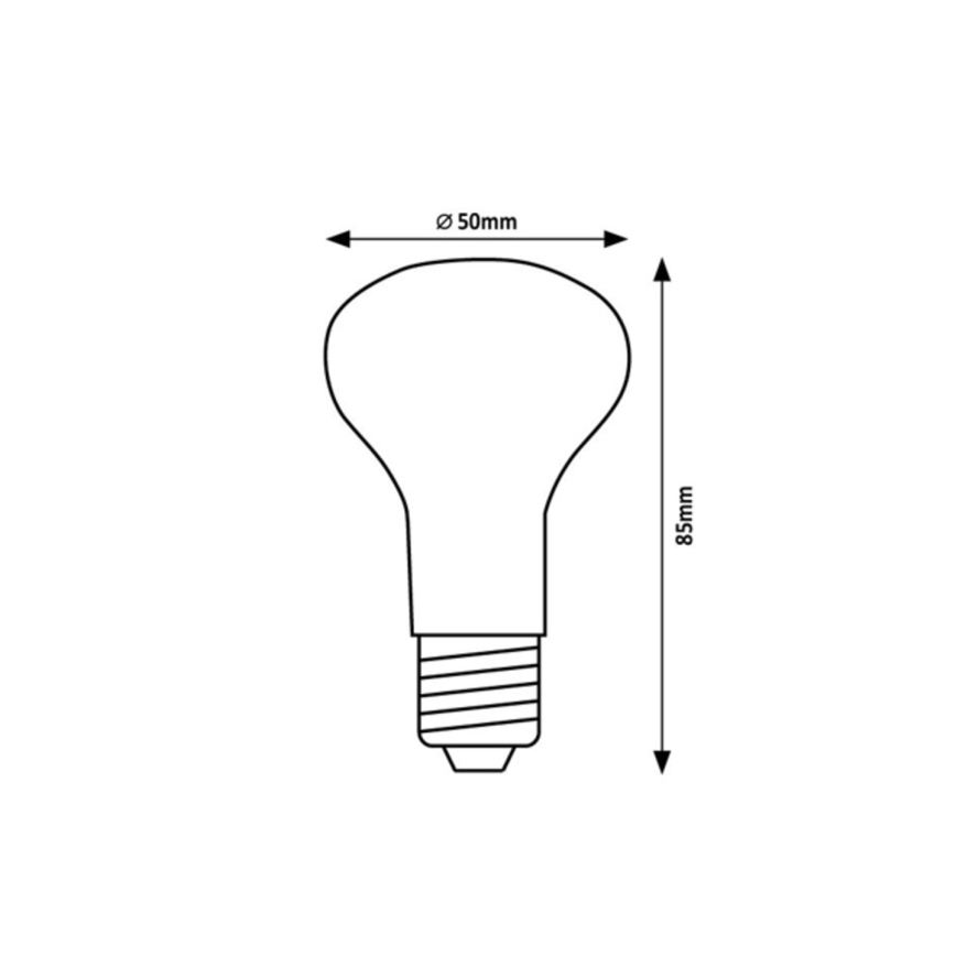 Rabalux - LED žiarovka FILAMENT R50 E14/4W/230V 3000K