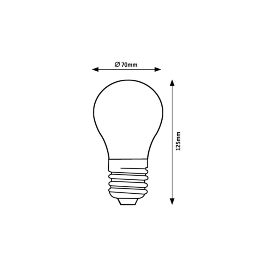 Rabalux - LED žiarovka Filament A70 E27/18W/230V 3000K
