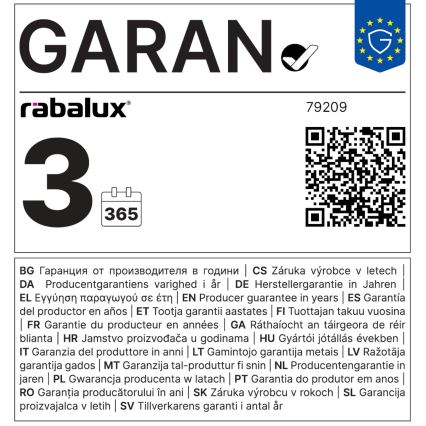 Rabalux - LED žiarovka FILAMENT CF35 E14/6W/230V 4000K