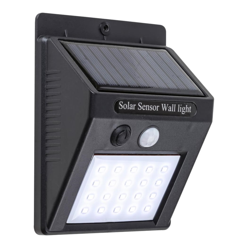 Rabalux 7933 - LED Vonkajšie solárne svietidlo so senzorom OSTRAVA LED/2W/230V IP65