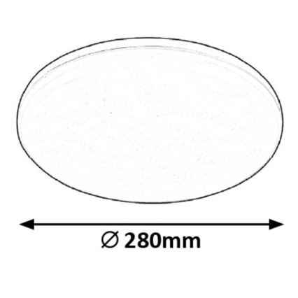 Rabalux - LED Vonkajšie stropné svietidlo LED/24W/230V IP64