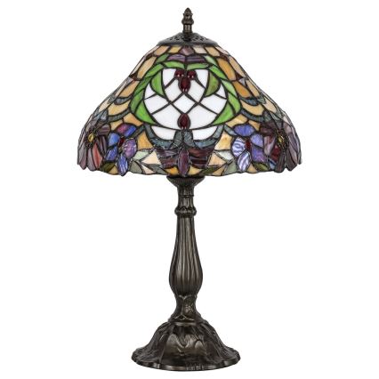 Rabalux - Tiffany vitrážová stolná lampa 1xE27/60W/230V