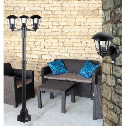 GARDEN - Vonkajšia lampa 3xE27/60W/230V IP44 1,9 m