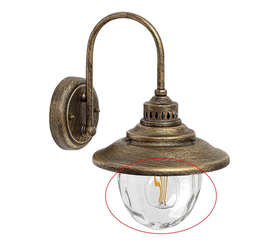 Rabalux Rabalux 8677 - Náhradné sklo BARCELONA pre 8677, 8678, 8679