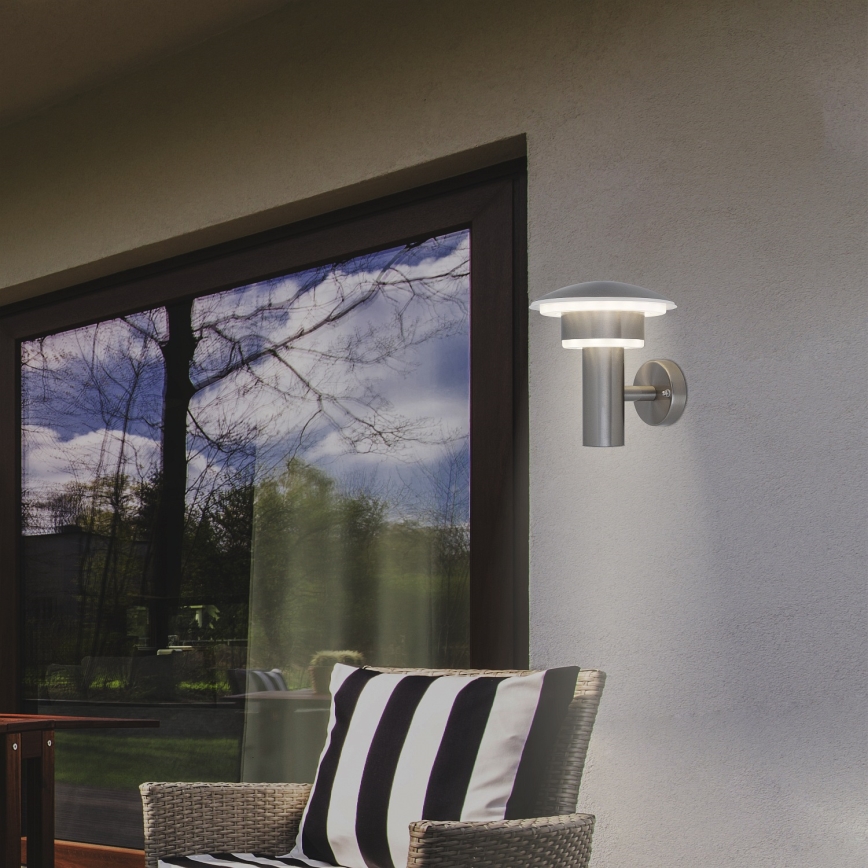 LED Vonkajšie nástenné svietidlo LED/9W/230V IP44 1000lm 4000K