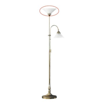 Rabalux 9934 - Náhradné sklo k stojacej lampe MARIAN E27