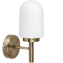 Rabalux - Kúpeľňové nástenné svietidlo 1xE14/10W/230V IP44 bronz