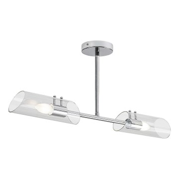 Rabalux - Kúpeľňový luster na tyči 2xE14/12W/230V IP44 lesklý chróm