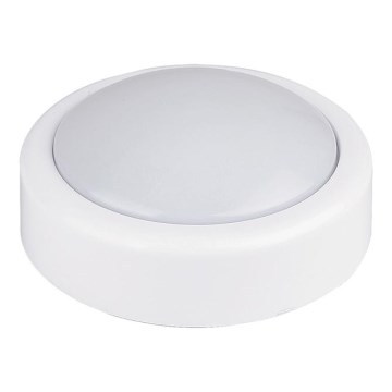 Rabalux - LED Dotyková lampička 1xLED/0,3W/2xAA biela