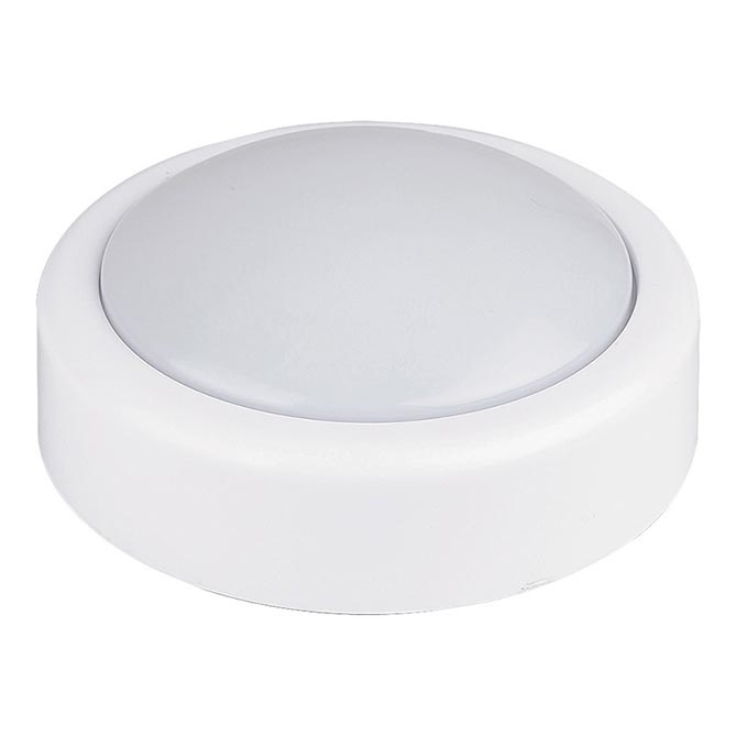 Rabalux - LED Dotyková lampička 1xLED/0,3W/2xAA biela