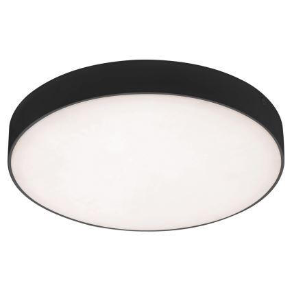 Rabalux - LED Kúpeľňové stropné svietidlo LED/24W/230V 2800K/4000K/6000K IP44 čierna