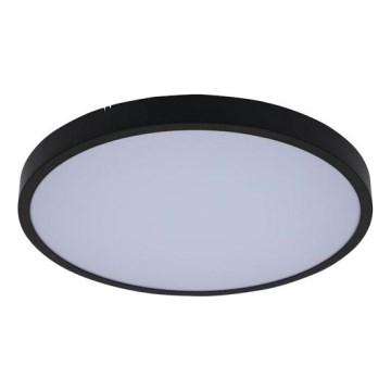 Rabalux - LED Kúpeľňové stropné svietidlo LED/24W/230V 3000/4000/6000K IP44 pr. 35,5 cm čierna