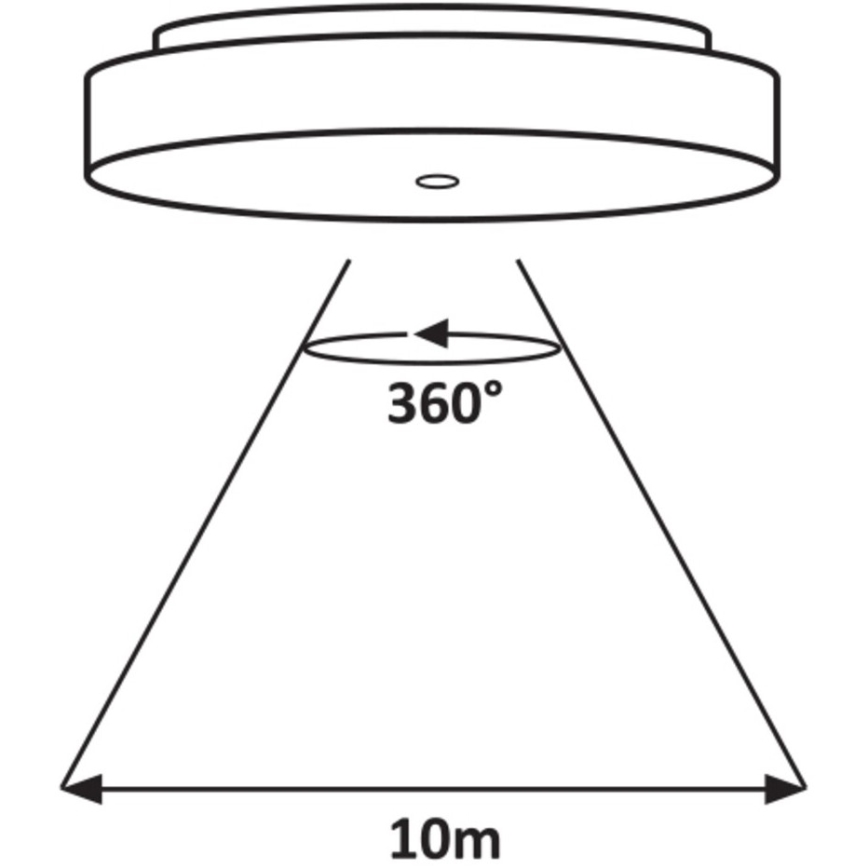 Rabalux - LED Kúpeľňové stropné svietidlo s pohybovým senzorom LED/18W/230V IP54 3000K/4000K/6000K