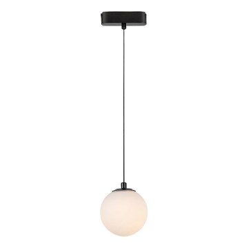 Rabalux - LED Luster na lanku do 1-fázového lištového systému LED/5W/230V 3000K čierna