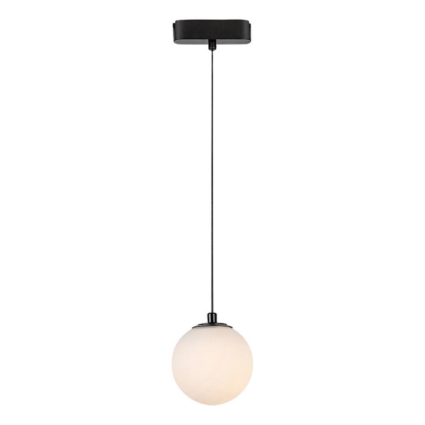 Rabalux - LED Luster na lanku do 1-fázového lištového systému LED/5W/230V 3000K čierna