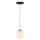 Rabalux - LED Luster na lanku do 1-fázového lištového systému LED/5W/230V 3000K čierna