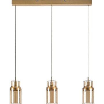Rabalux - LED luster na lanku LED/27W/230V 3000K zlatý