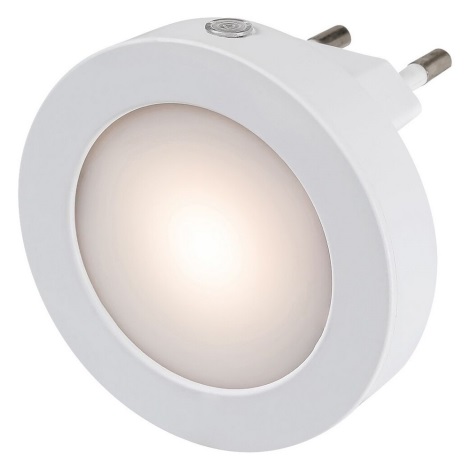 Rabalux - LED Nočné svetlo so senzorom LED/0,5W/230V pr. 65 mm