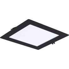 Rabalux - LED Podhľadové svietidlo LED/18W/230V 22x22 cm čierna