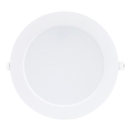 Rabalux - LED Podhľadové svietidlo LED/18W/230V 3000K pr. 22 cm biela