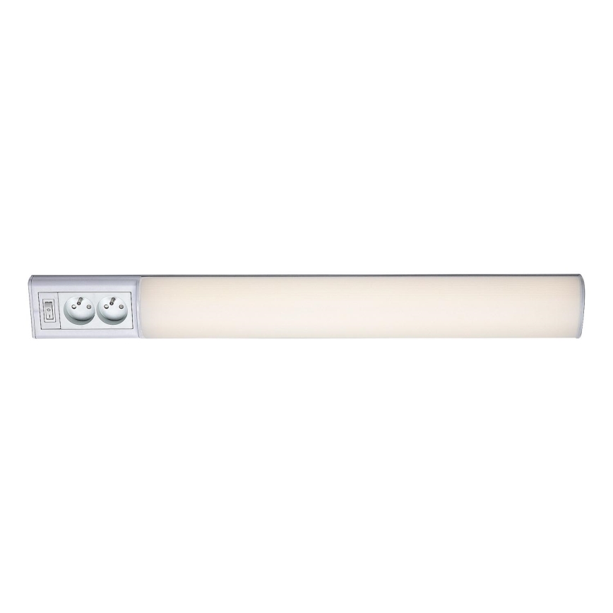 Rabalux - LED Podlinkové svietidlo so zásuvkami LED/15W/230V 4000K 70 cm biela