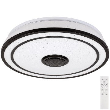 Rabalux - LED RGB stlmiteľné stropné svietidlo s reproduktorom LED/24 W/230 V 3000–6500 K + diaľkové ovládanie pr. 39,5 cm