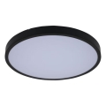 Rabalux - LED RGB stmievateľné stropné svietidlo do kúpeľne LED/36W/230V 3000-6000K Wi-Fi Tuya IP44 pr. 42 cm čierna