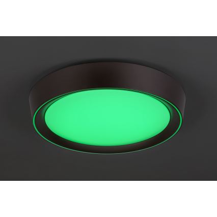 Rabalux - LED RGB Stmievateľné stropné svietidlo LED/24W/230V + DO 3000-6000K + diaľkové ovládanie