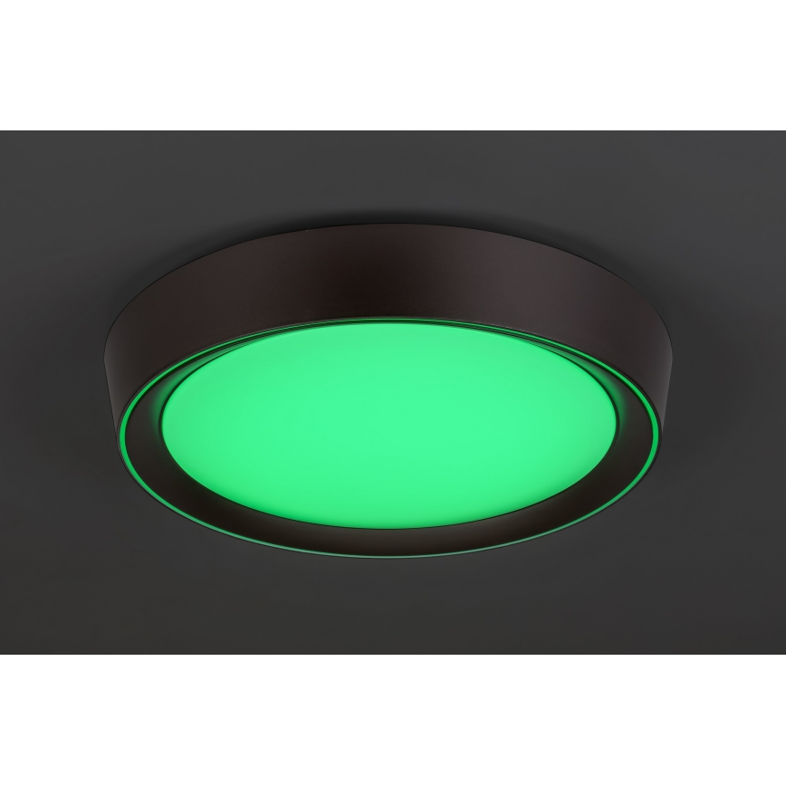 Rabalux - LED RGB Stmievateľné stropné svietidlo LED/24W/230V + DO 3000-6000K + diaľkové ovládanie