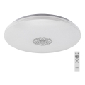 Rabalux - LED RGB Stmievateľné stropné svietidlo LED/40W/230V 3000-6500K Wi-Fi Tuya pr. 60 cm + diaľkové ovládanie