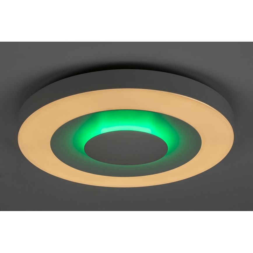 Rabalux - LED RGB Stmievateľné stropné svietidlo LED/40W/230V 3000-6000K + diaľkové ovládanie