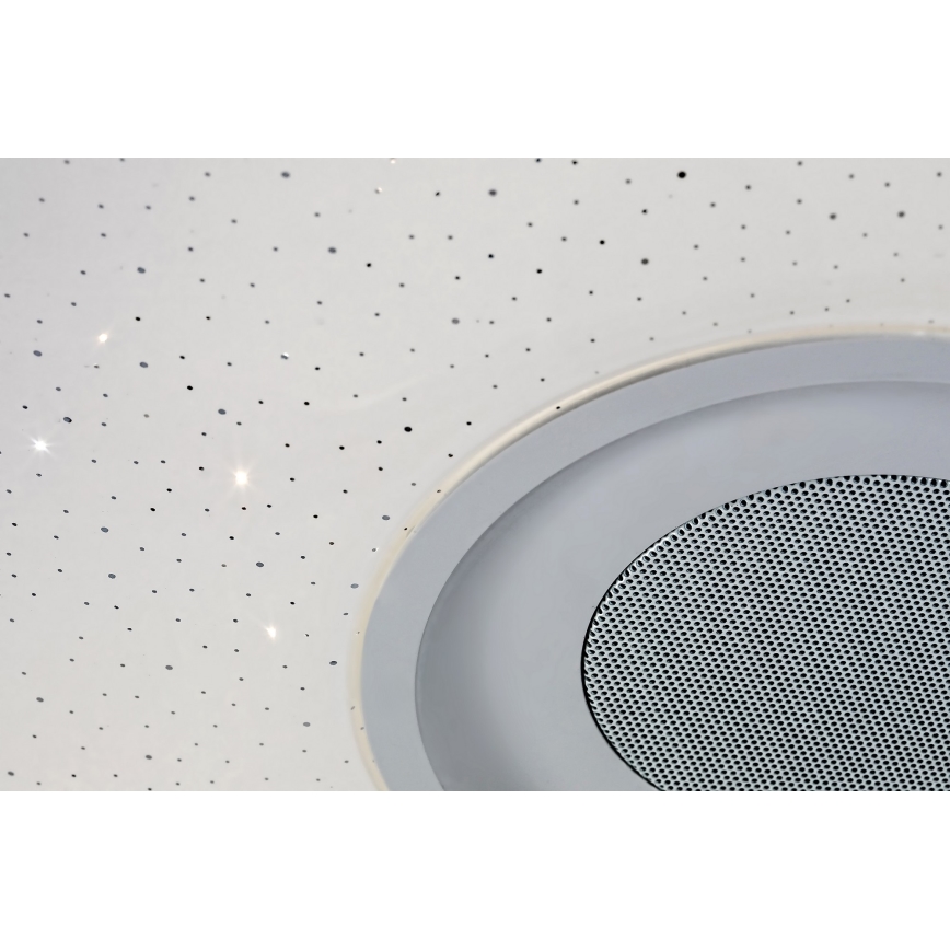 Rabalux - LED RGB Stmievateľné stropné svietidlo s reproduktorom LED/18W/230V 3000-6000K Bluetooth + diaľkové ovládanie