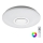 Rabalux - LED RGB Stmievateľné stropné svietidlo s reproduktorom LED/24W/230V Wi-Fi Tuya + diaľkové ovládanie