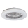 Rabalux - LED RGB Stmievateľné stropné svietidlo s ventilátorom LED/48W/230V 3000-6500K + diaľkové ovládanie