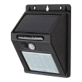 Rabalux - LED solárne nástenné svietidlo so senzorom IP44 1200 mAh