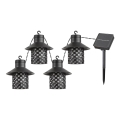 Rabalux - LED solárne svietidlo 8xLED/0,1W/1,2V IP44 1200 mAh