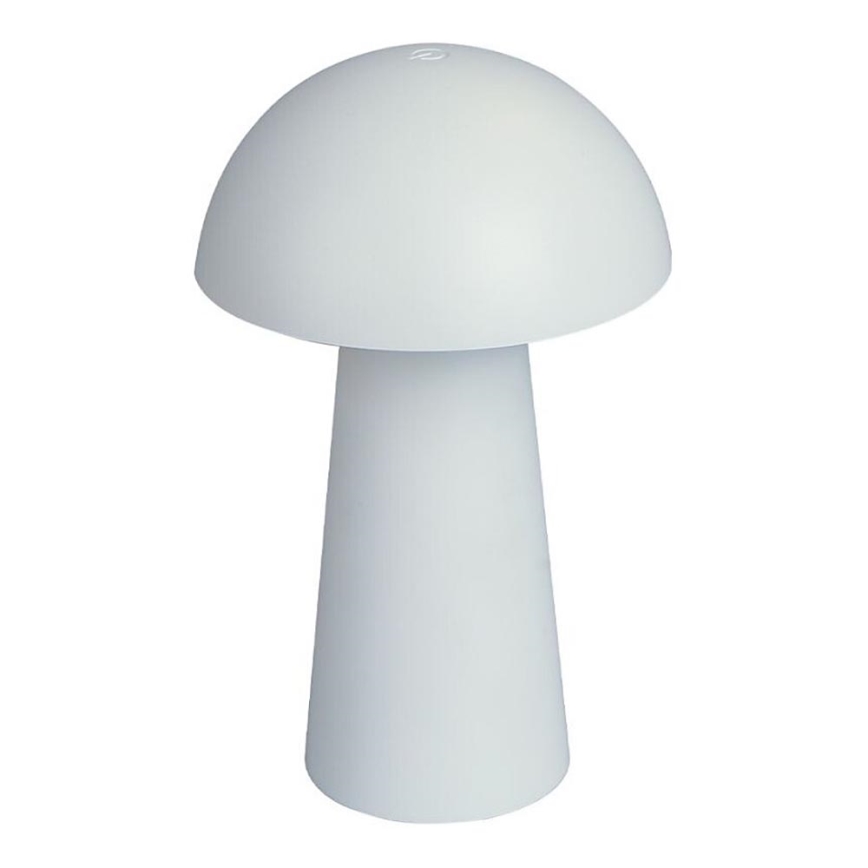 Rabalux - LED stmievateľná dotyková nabíjateľná vonkajšia lampa LED/1,5W/5V IP44 1200 mAh USB biela