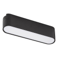 Rabalux - LED Stmievateľné stropné svietidlo do 1-fázového lištového systému LED/6W/24V 2700-5500K Wi-Fi Tuya 11,5 cm čierna