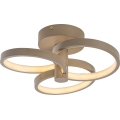 Rabalux - LED stmievateľné stropné svietidlo LED/32W/230V 3000-6500K pr. 31 cm béžové + diaľkové ovládanie