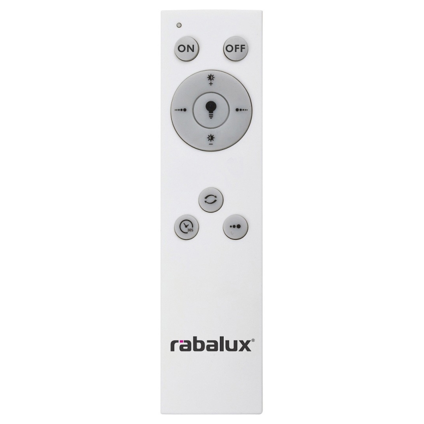 Rabalux - LED Stmievateľné stropné svietidlo LED/38W/230V 3000-6500K biela + diaľkové ovládanie pr. 48 cm