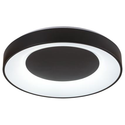 Rabalux - LED Stmievateľné stropné svietidlo LED/38W/230V čierna 3000-6500K + diaľkové ovládanie pr. 48 cm