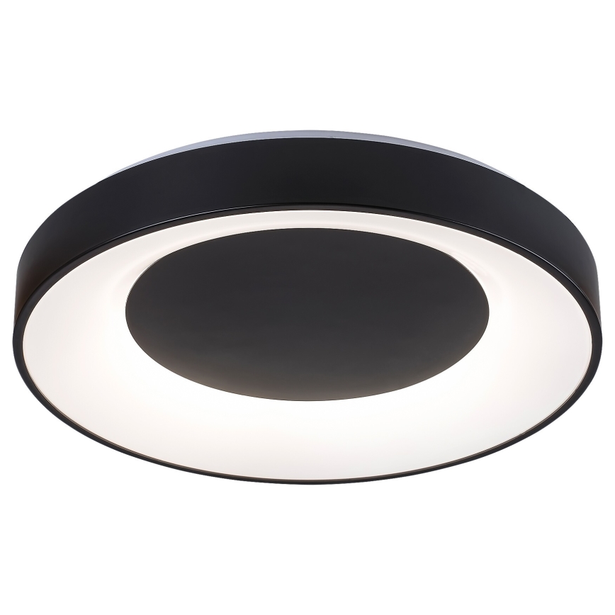 Rabalux - LED Stmievateľné stropné svietidlo LED/38W/230V čierna 3000-6500K + diaľkové ovládanie pr. 48 cm