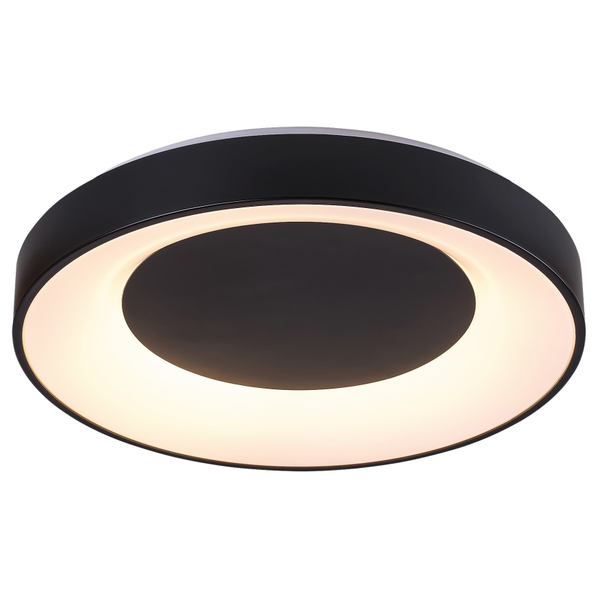 Rabalux - LED Stmievateľné stropné svietidlo LED/38W/230V čierna 3000-6500K + diaľkové ovládanie pr. 48 cm