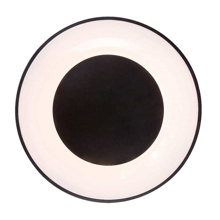 Rabalux - LED Stmievateľné stropné svietidlo LED/38W/230V čierna 3000-6500K + diaľkové ovládanie pr. 48 cm