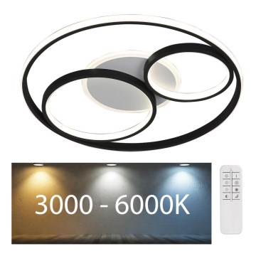 Rabalux - LED Stmievateľné stropné svietidlo LED/50W/230V 3000-6000K + diaľkové ovládanie