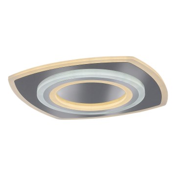 Rabalux - LED Stmievateľné stropné svietidlo LED/60W/230V 3000/4000/6000K matný chróm + diaľkové ovládanie
