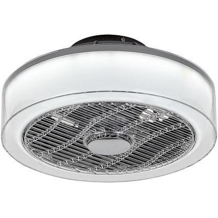 Rabalux - LED Stmievateľné stropné svietidlo s ventilátorom LED/30W/230V 3000-6000K + diaľkové ovládanie