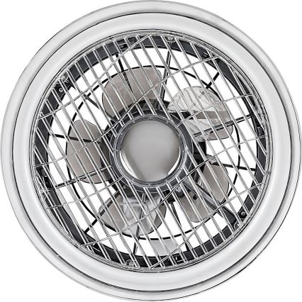 Rabalux - LED Stmievateľné stropné svietidlo s ventilátorom LED/30W/230V 3000-6000K + diaľkové ovládanie